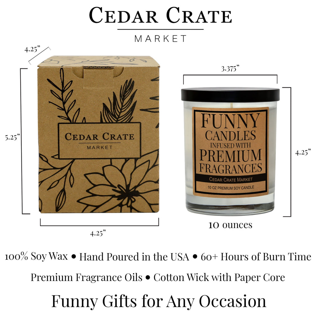 Balsam + Cedar Christmas Tree Candle – Fraser Fir Scent