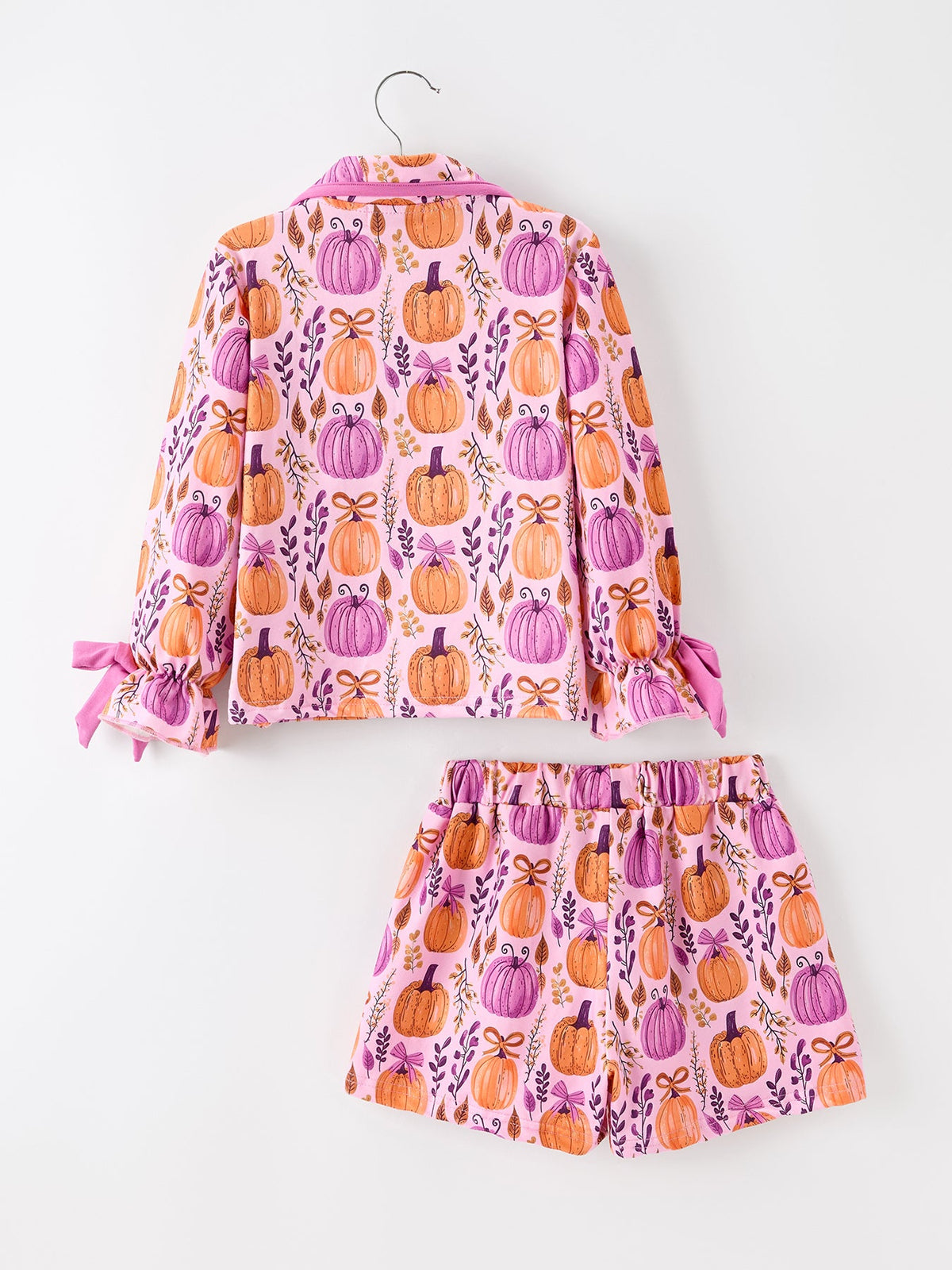 Mommy & Me Halloween Pumpkin Matching Pajamas