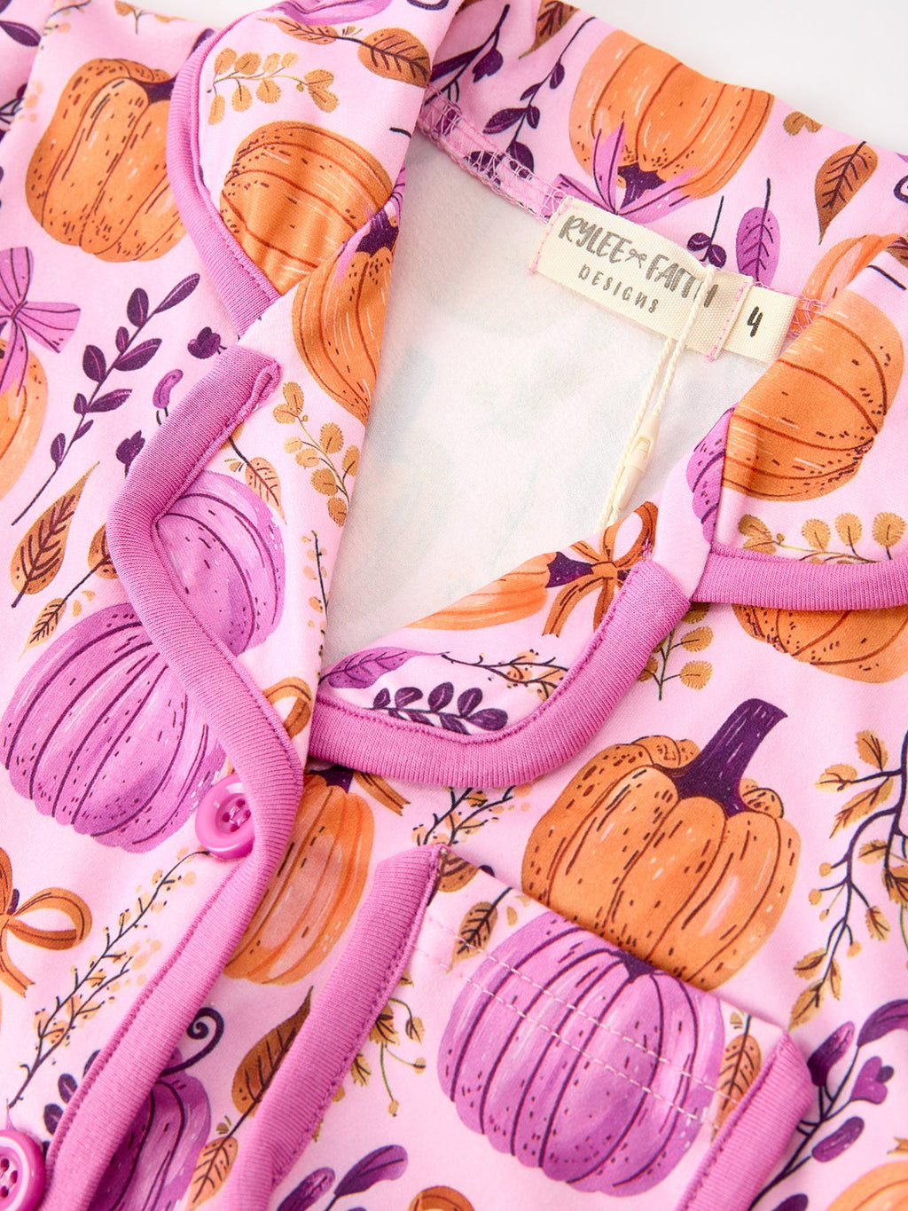 Mommy & Me Halloween Pumpkin Matching Pajamas