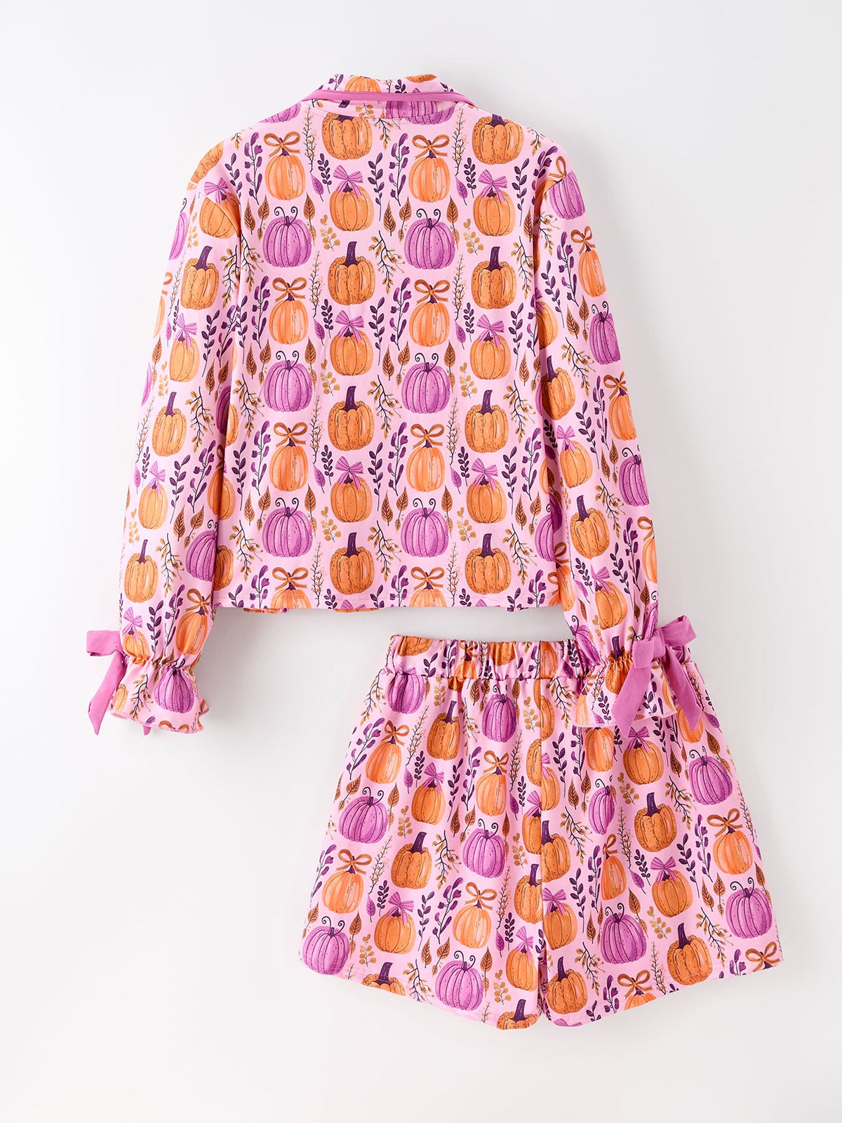 Mommy & Me Halloween Pumpkin Matching Pajamas