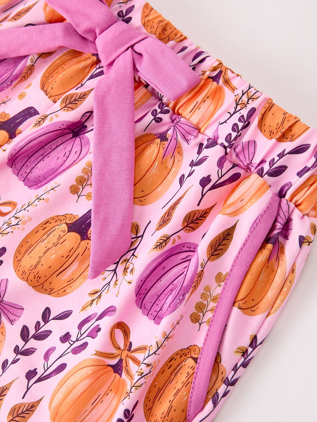 Mommy & Me Halloween Pumpkin Matching Pajamas