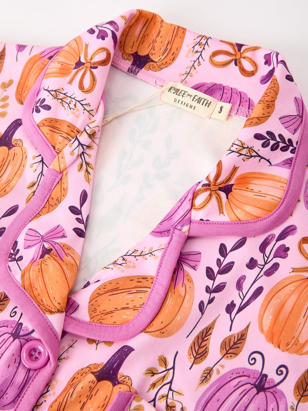 Mommy & Me Halloween Pumpkin Matching Pajamas