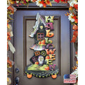 Candle Holder Wooden Door Hanger – Fall & Halloween