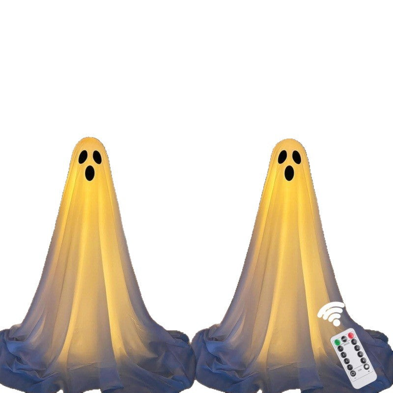 Spooky Ghost Yard Stake – Porch & Garden Halloween Decor