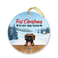 Personalized Dog Christmas Ornament – Up to 7 Dogs