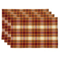 Harvest Plaid Cotton Table Runner & Placemats – Fall Decor