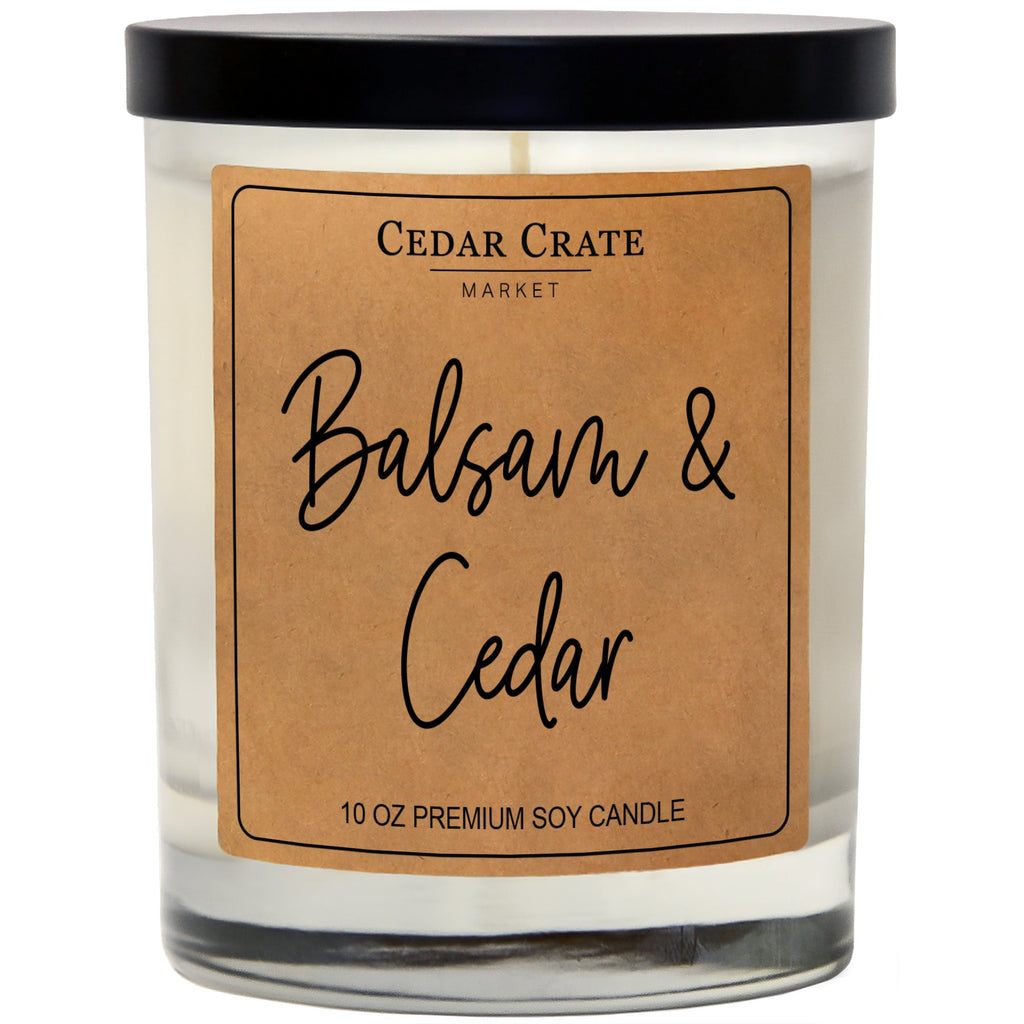 Balsam + Cedar Christmas Tree Candle – Fraser Fir Scent