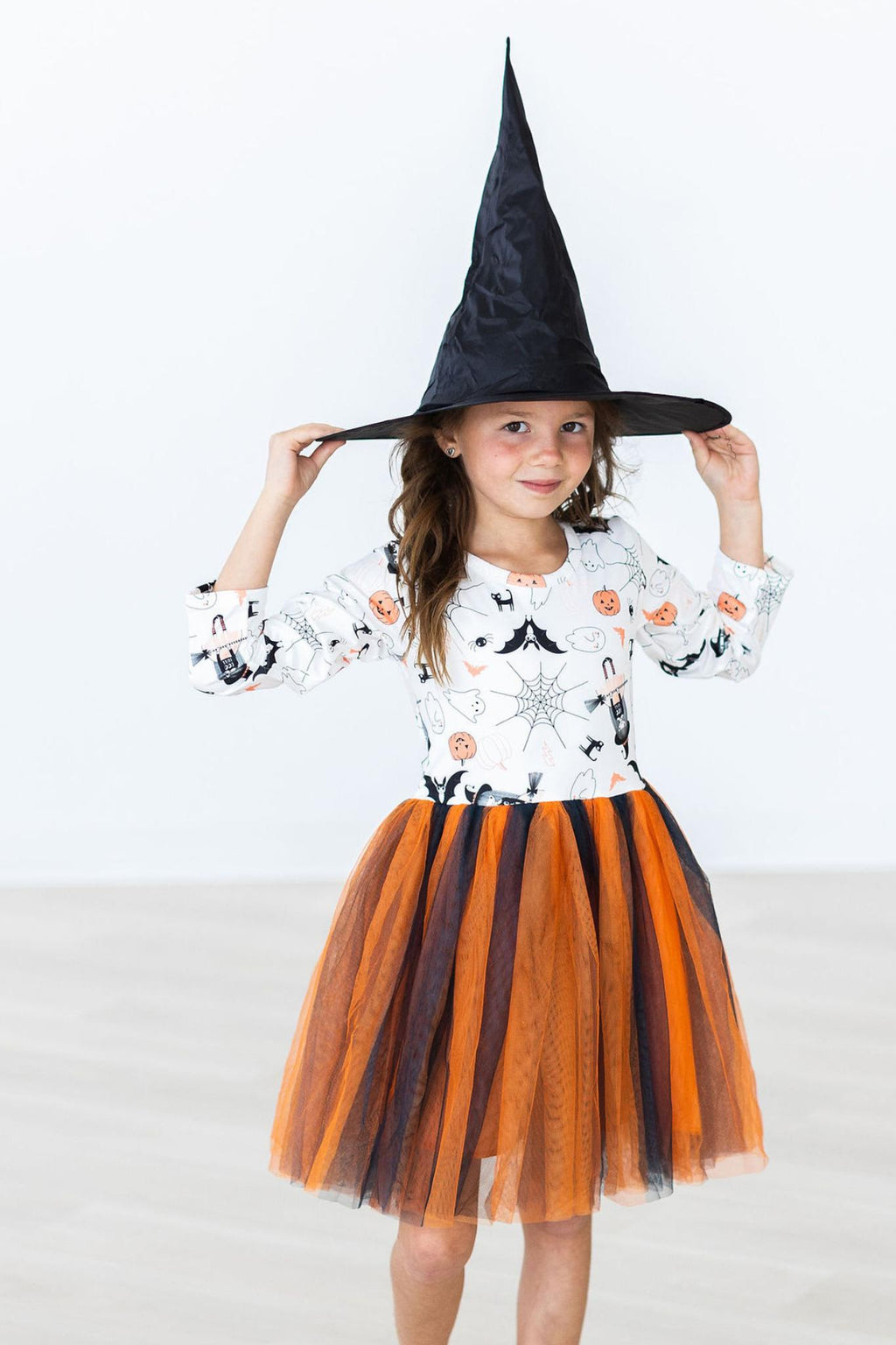 Boo-tiful Halloween Long Sleeve Tutu Dress – Girls