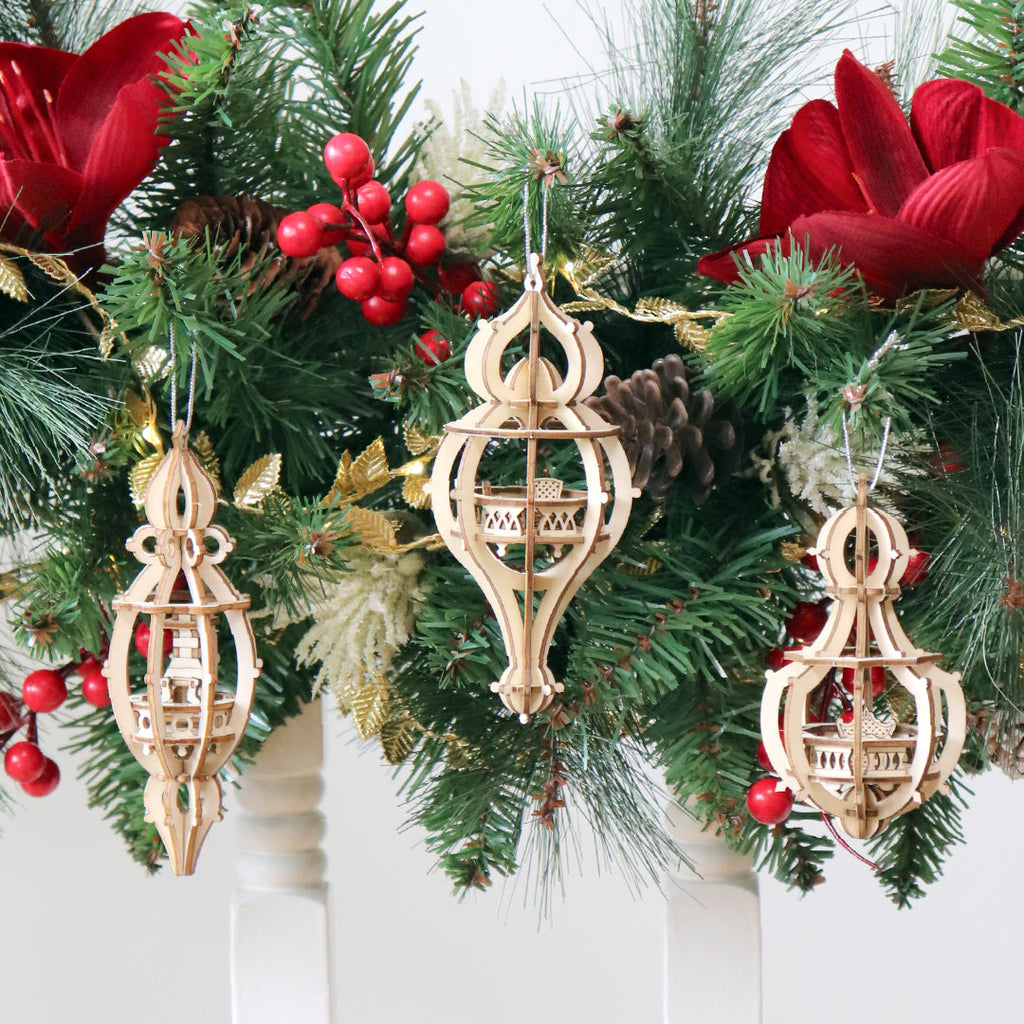 Home Sweet Home DIY Christmas Bauble Kit – Set of 3