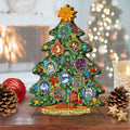 12 Days of Christmas Wooden Tree Centerpiece – Handmade USA