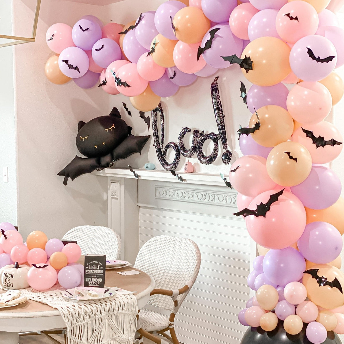 Pastel Halloween Balloon Garland Kit – Spooky Cute