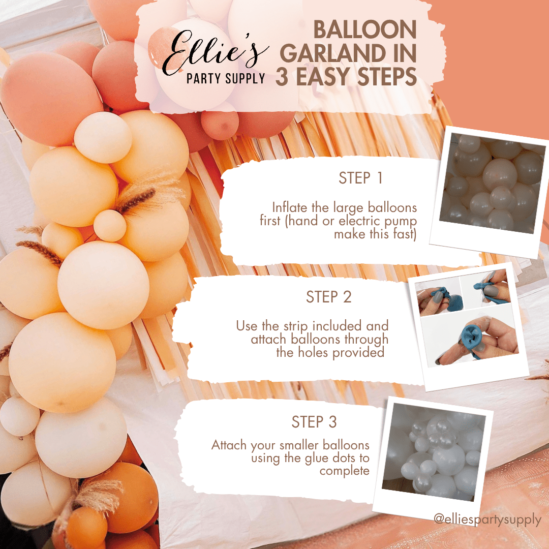 Pastel Halloween Balloon Garland Kit – Spooky Cute
